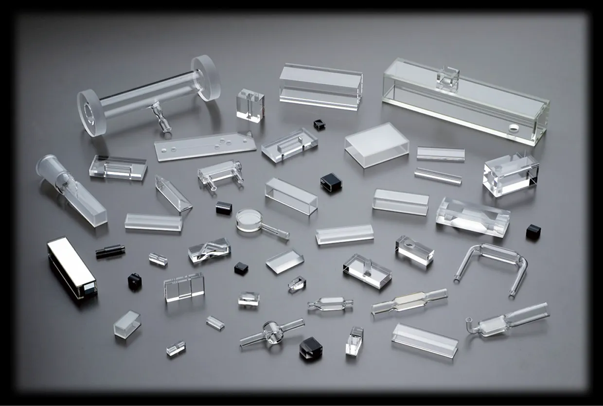 Flow cells,Cuvettes & CNC glass machinig